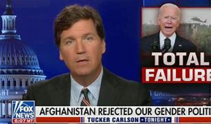 Tucker Carlson Says Refugees Coming Here From Afghanistan Represent An Invasion Of America