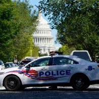 Police communicating with man near US Capitol who claims to have bomb in pickup