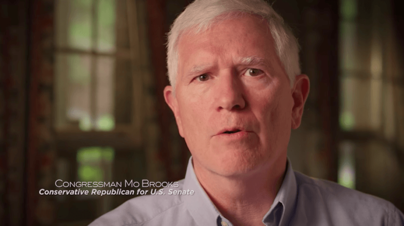 Rep. Mo Brooks says maybe sea levels are only rising because a bunch of rocks are falling in