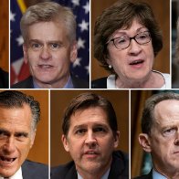 GOP senators who voted to convict Trump say it's too soon to worry that he could undermine 2024 election