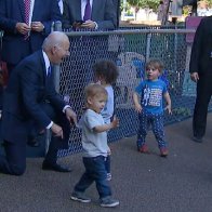 Trump supporters hurl profanities at Joe Biden as he greets children at daycare center: report