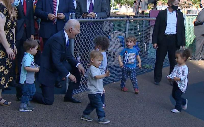 Trump supporters hurl profanities at Joe Biden as he greets children at daycare center: report