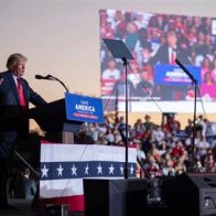 Jordan Klepper At The Last Trump Rally