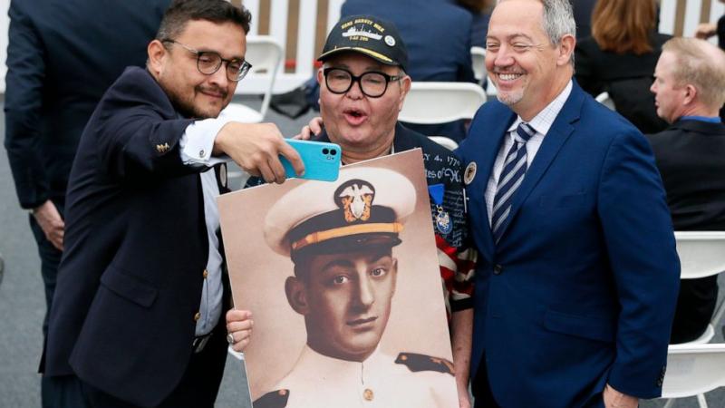 Navy launches ship named for gay rights leader Harvey Milk - ABC News
