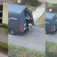 'The incident went viral, that's what cost my job': Amazon worker fired after woman spotted leaving back of delivery van in viral TikTok