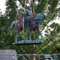 Charlottesville's Robert E. Lee statue will be melted down into public art : NPR