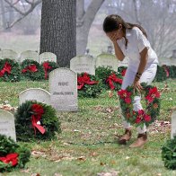 AOC Lays Wreath At Her Grave On January 6th