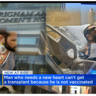 Hospital refusing heart transplant for man who won't get vaccinated