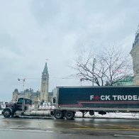 Canadian truckers send Trudeau into hiding and may help end mandates