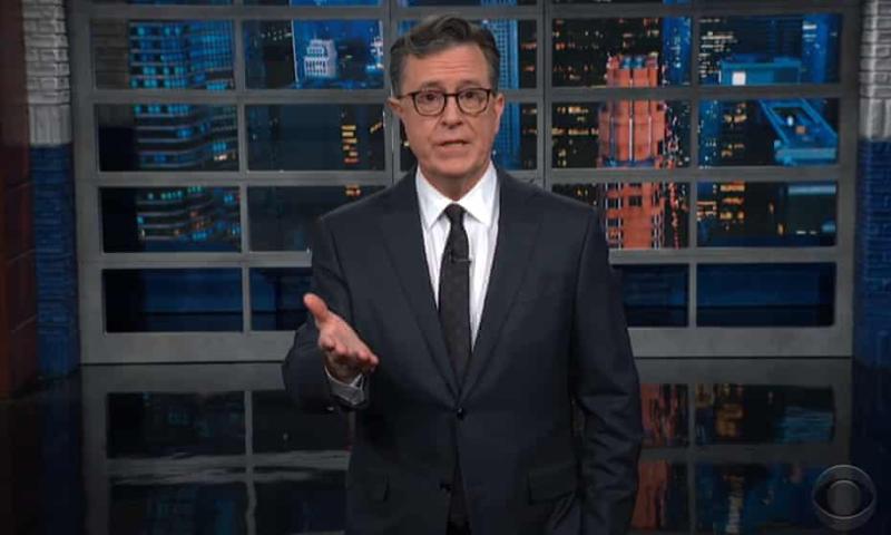 Stephen Colbert's Brutal 'Pardon' For Trump Gets Bleeped By The Network