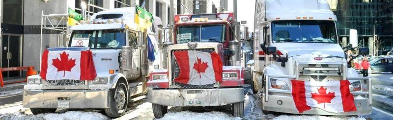 Ottawa declares state of emergency as trucker Covid protest paralyzes capital’s core