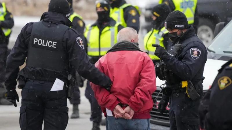 Police break up remaining protest at Windsor's Ambassador Bridge, make 12 arrests