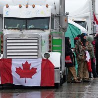 Trucker protests in Canada starts to hurt food supply for independent grocers