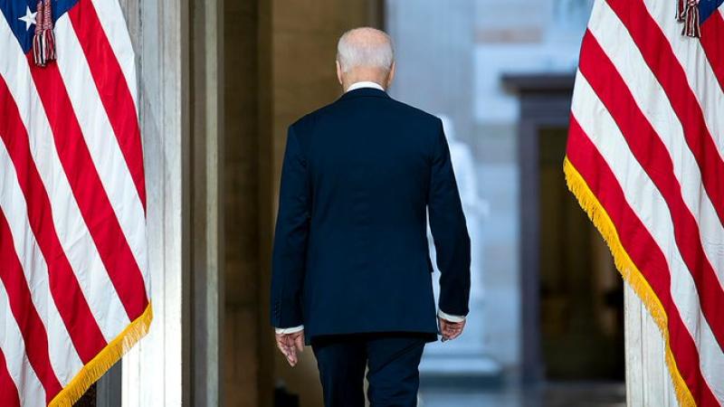 Biden speaks of possible invasion