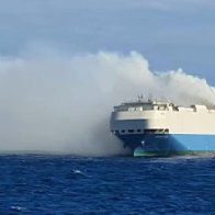 Cargo ship carrying cars to U.S. catches fire, is adrift in mid-Atlantic without crew