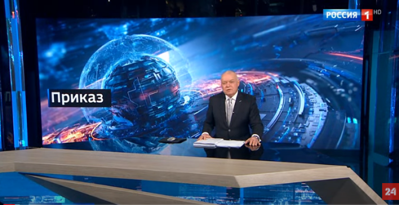 Russian State TV Host Threatens Nuclear War