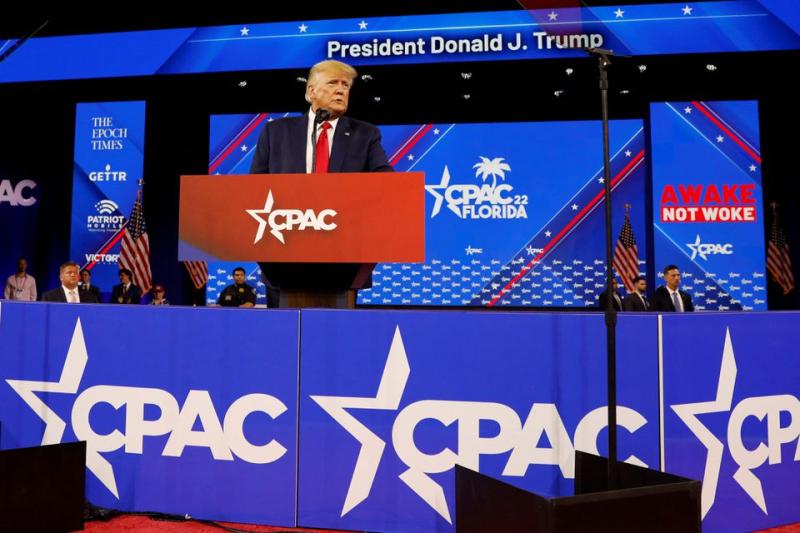 Trump wins CPAC conservative meeting's 2024 presidential straw poll