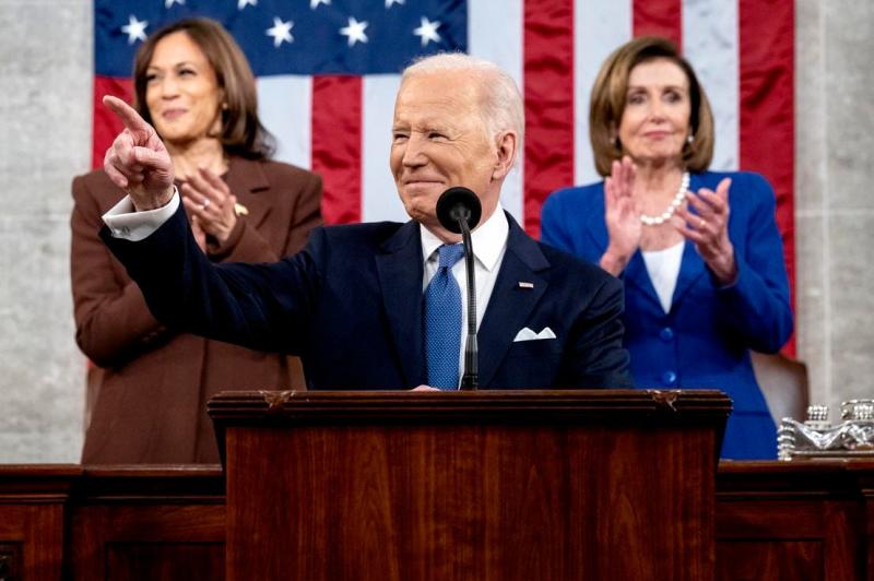 Biden's Approval Rating Jumps 8 Points After State Of The Union, With Strong Support Of Handling Of Ukraine Crisis