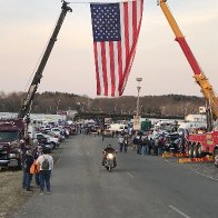 Camped outside DC, uneasy truckers paralyzed by paranoia vow to stay until demands met 