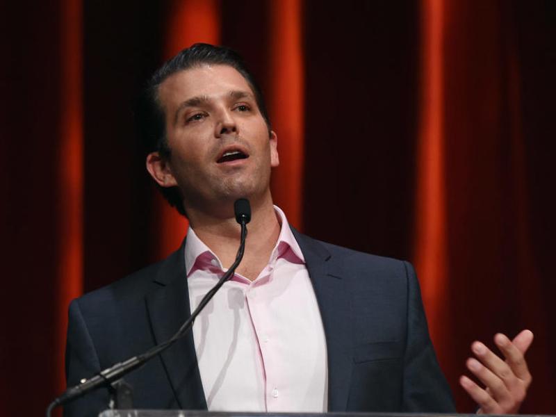 Donald Trump Jr. says his father only praised Vladimir Putin, Kim Jong Un, and Xi Jinping in order to 'play' them