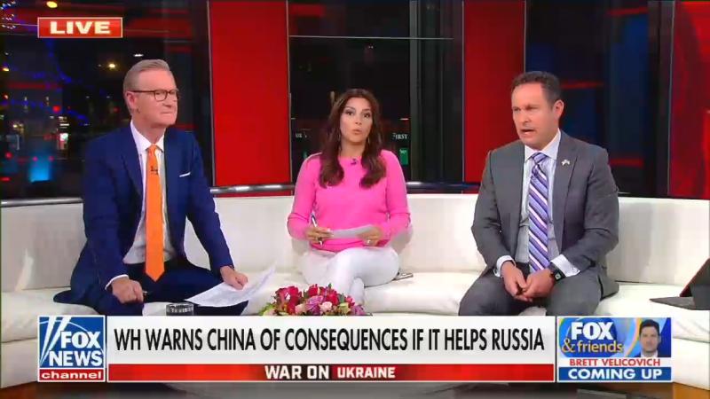 Fox host says the US provoked the Russian invasion of Ukraine