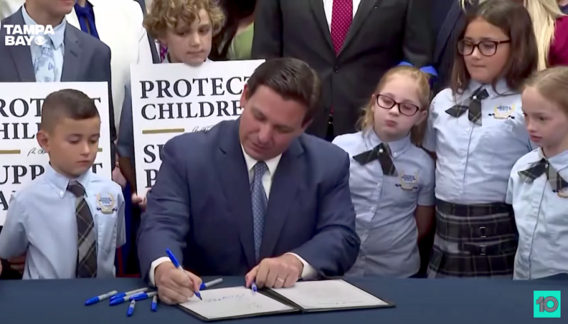 ABC News Doesn't Want You To Know DeSantis Is Protecting 5-Year-Olds