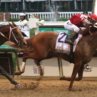 Rich Strike wins the 2022 Kentucky Derby at Churchill Downs