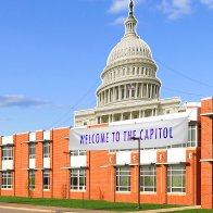 Parents Begin Disguising School Buildings As The Capitol So Congress Will Spend Billions To Protect Them