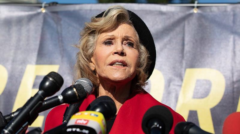 Jane Fonda: If Biden runs in 2024, he'll need to 'get better on climate' 
