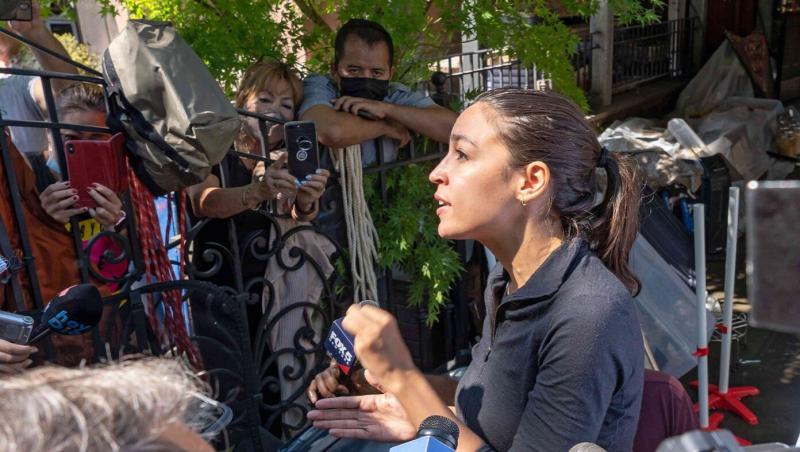 AOC Tearfully Recounts How DeSantis Yanked Her From Her Venezuelan Home And Human Trafficked Her To Martha's Vineyard Where She Died