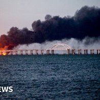 Crimea bridge: Putin accuses Ukraine of 'terrorism' - BBC News