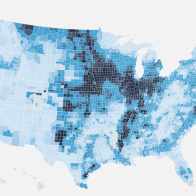 Toxic herbicides: Map showing how high exposure is by state