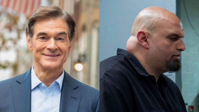 Mehmet Oz Now Running Neck And Neck And Neck With John Fetterman