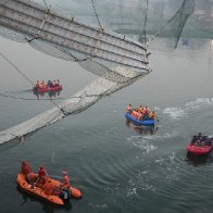 Death toll in India bridge collapse rises to at least 132