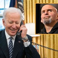 Biden Call To Congratulate Fetterman Lasts Three Hours As Neither Can Form A Coherent Sentence