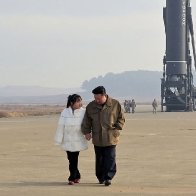 Kim Jong Un reveals daughter at North Korea ballistic missile test