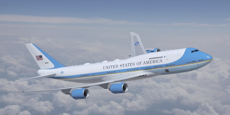 PHOTOS: Biden Changes Colors of Air Force One Back to Blue and White