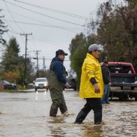 California levee breaches amid storm; second atmospheric river on the way