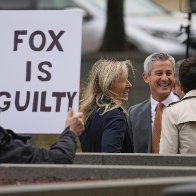 Dominion lawsuit against Fox for false election claims heads to trial | AP News