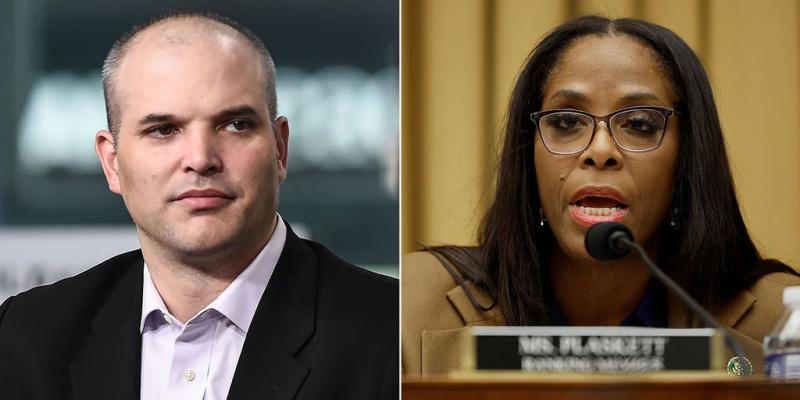 Critics blast Dem Rep. Stacey Plaskett for threatening journalist Matt Taibbi with jail time: 'Party of norms'