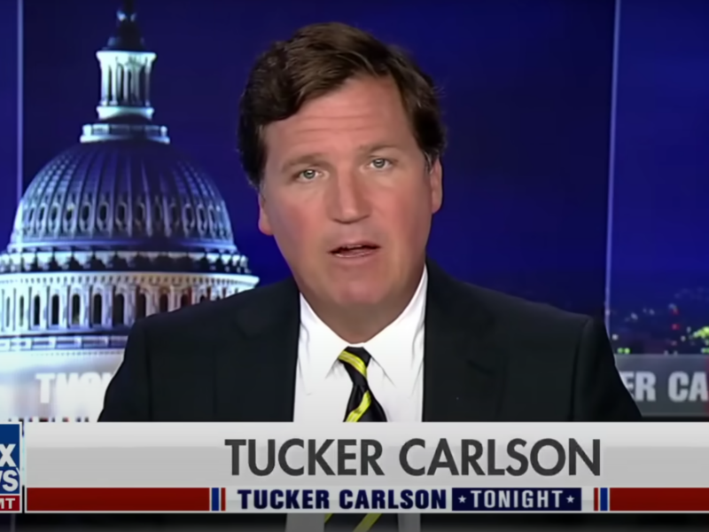 Fox News fires Tucker Carlson, will replace him with cheaper racist