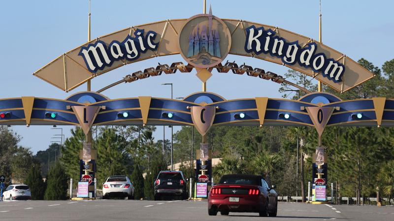 Disney sues Florida Governor Ron DeSantis claiming 'retaliation' : NPR