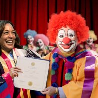 Kamala Harris Receives Honorary Degree From Clown College | Babylon Bee