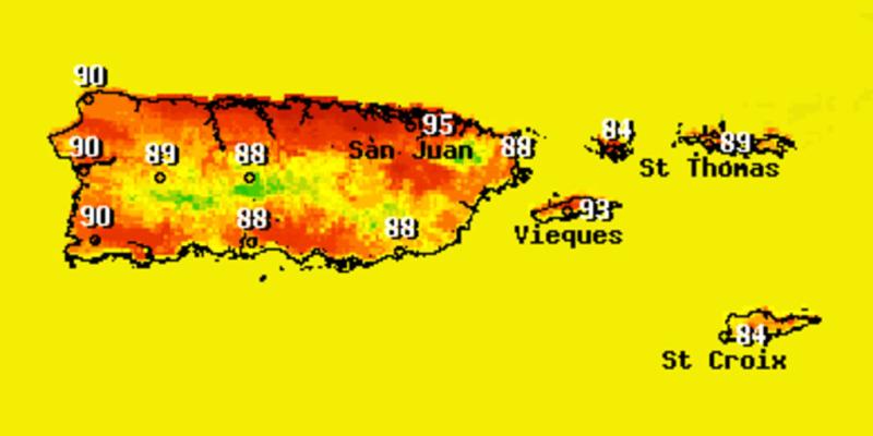 Puerto Rico faces 'dangerous situation' with  record-breaking heat