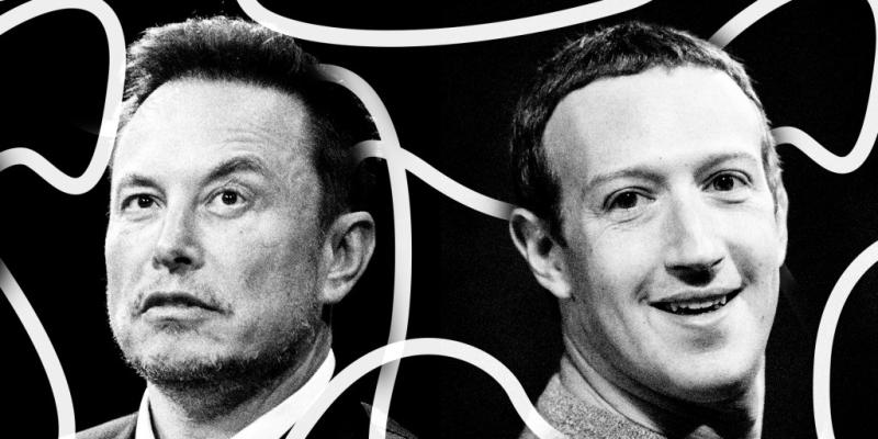 The (figurative) cage match between Mark Zuckerberg and Elon Musk is on