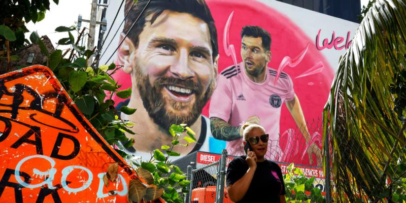 Miami, once a haven for crypto fans and a second home for the tech elite, now it's Lionel Messi's playground