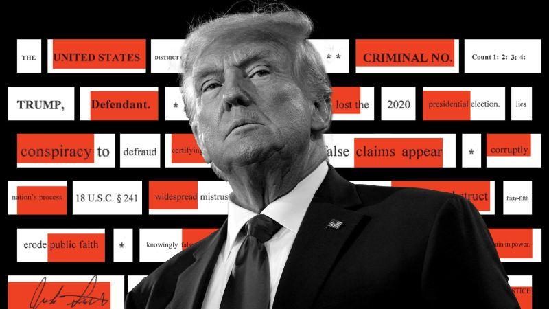 CNN annotated text copy of Trump's third indictment - CNN