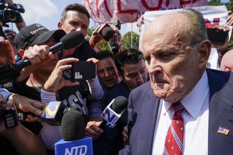 Rudy Giuliani is liable for defaming Georgia election workers, judge rules  - POLITICO