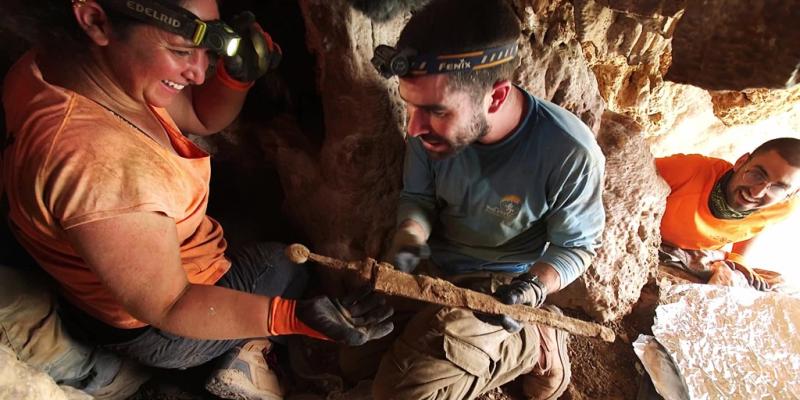 Ancient Roman swords discovered in Dead Sea cave