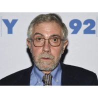Paul Krugman insists economy is 'surreally good' after household incomes fall